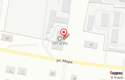 ООО АВТОР на улице Мира на карте