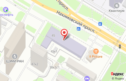Автошкола Мск-Сити на Нахимовском проспекте на карте