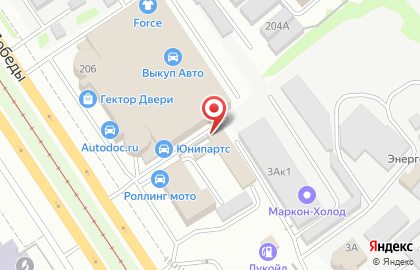 Автотехцентр РаМин Avto на проспекте Победы на карте