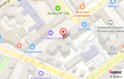 Театр Самарская площадь в Самаре на карте