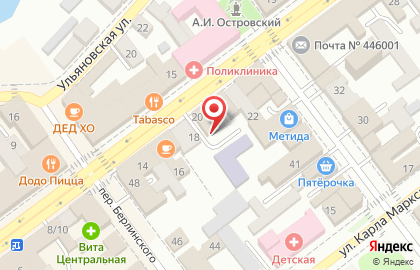 Салон Виктория на Советской улице на карте