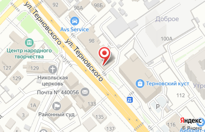 Магазин Красное & Белое в Пензе на карте