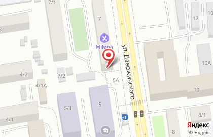 Салон-парикмахерская Багира на улице Дзержинского на карте