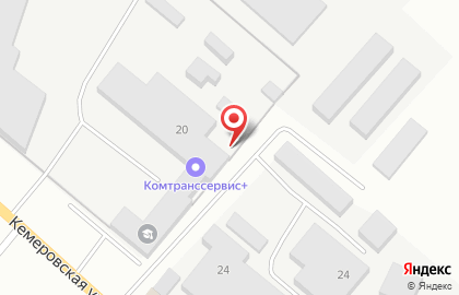 Исправительная колония №6 на Кемеровской улице на карте