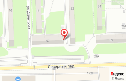 Охранное предприятие Щит в Северном переулке на карте