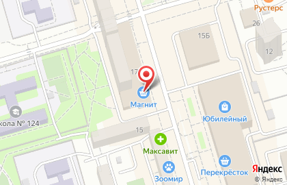Магазин косметики и бытовой химии Магнит Косметик в Красноармейском районе на карте