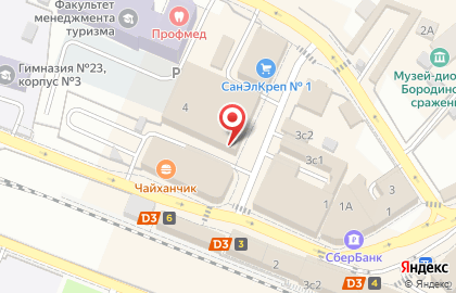 Магазин хозяйственных товаров в Москве на карте