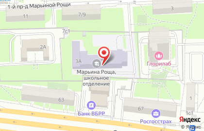 Хореографический театр Ирины и Александра Соколовых Возрождение в Марьиной роще на карте