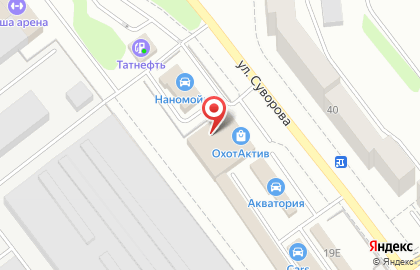АвтоСвет на улице Суворова на карте