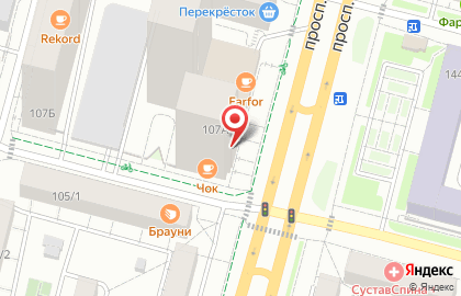 Салон оптики Арника в Орджоникидзевском районе на карте