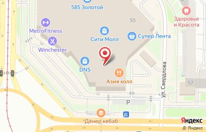 Парфюмерный бутик S-Parfum в Центральном районе на карте