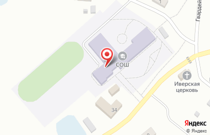 Храбровская Средняя общеобразовательная школа на карте