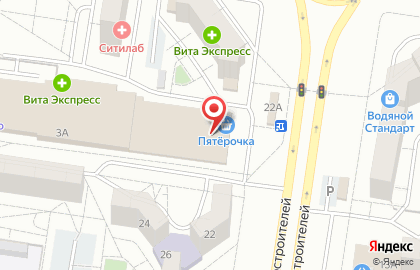 Магазин бытовой химии на бульваре Космонавтов на карте