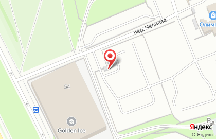 Автостоянка в переулке Челиева, 7 к1 на карте