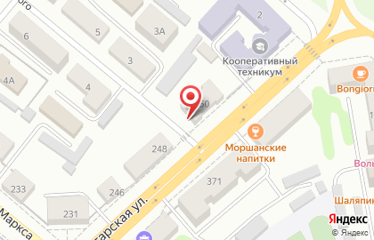 Курьерская служба DHL на улице Олега Кошевого на карте