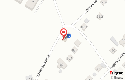 Компания Лан24 на Октябрьской улице на карте