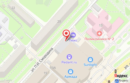 Студия ногтевого сервиса Mont`e в Октябрьском районе на карте