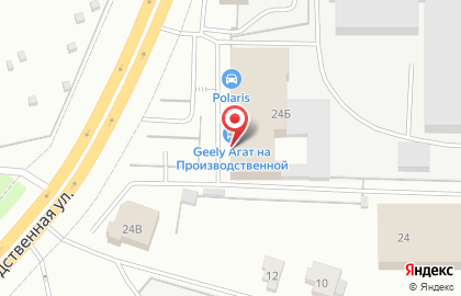 Магазин ПитСтоп на Производственной улице на карте