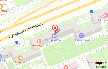 Ломбард Ломбард-с на Кутузовском проспекте на карте