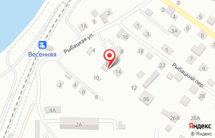 Детская поликлиника, Городская больница №3 на Рыбацкой улице на карте