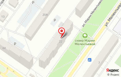Карельская лифтовая компания, ООО на улице Мелентьевой на карте