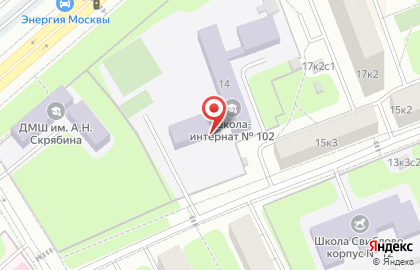 Первая полоса в проезде Нансена на карте
