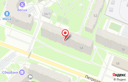 Компания Олимп на Петрозаводской улице на карте