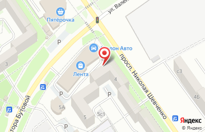 Лента в Старом Осколе на карте