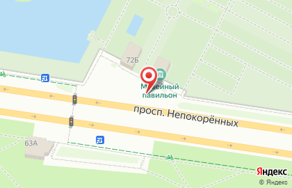 Музей на Академической на карте