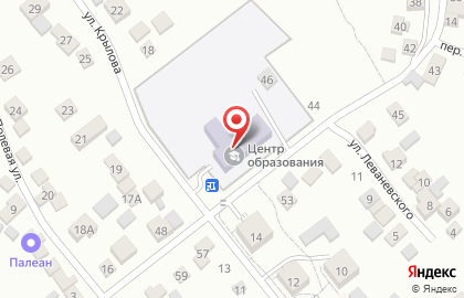 Центр образования города-курорта Кисловодска на карте