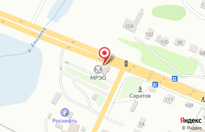 Управление МВД России по г. Саратову на карте