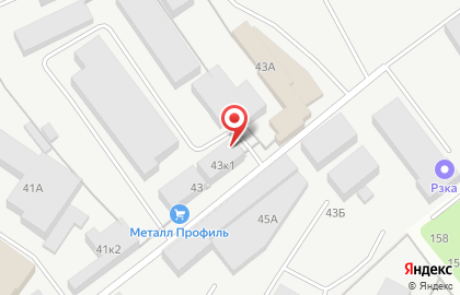 Производственная компания МЕТАЛЛ ПРОФИЛЬ на Куйбышевском шоссе на карте
