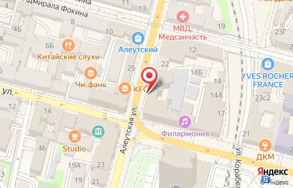 Банк ВТБ во Владивостоке на карте