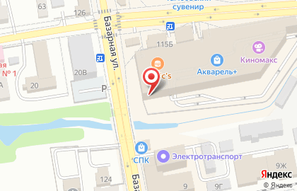 Магазин косметики, парфюмерии и бижутерии Л`Этуаль в Октябрьском районе на карте