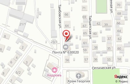 РОДНИК на Тамбовской улице на карте