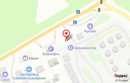 Шинный центр в Уфе на карте