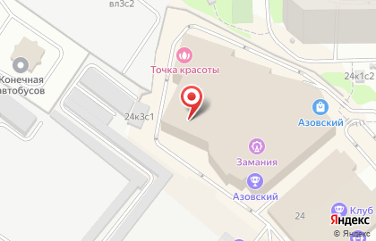 Ресторан быстрого питания Крошка Картошка в ТЦ Азовский на карте
