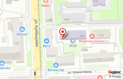 Автошкола Макс в Свердловском районе на карте
