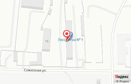 Торгово-производственная компания Русский лес на Совхозной улице на карте