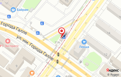 МТС в Октябрьском районе на карте