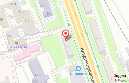 Ветеринарный центр Балу на Владимирской улице на карте