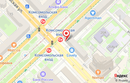 Ломбард Ломбард Корона в Центральном районе на карте