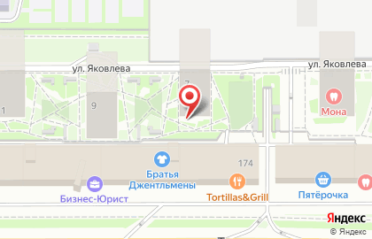 Салон Kabinetkrasoty в Центральном районе на карте