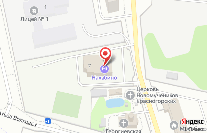 Школа тхэквондо Odinaev-school на карте