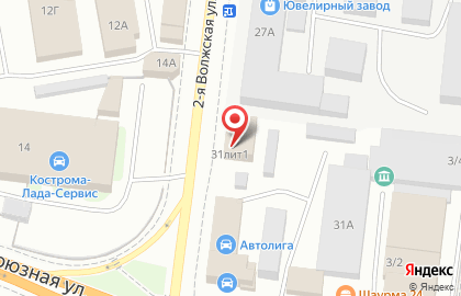 Компания Галерея Окон в Костроме на карте