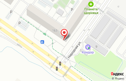 Школа танцев Магия танца на Широтной улице на карте