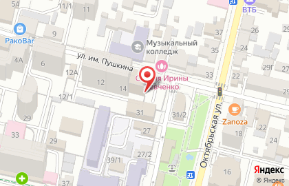 Платановый, ООО Платан-С в Центральном округе на карте