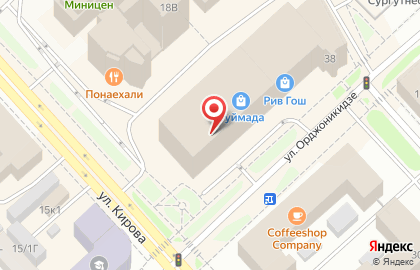 Аптека Сулусмедфарм на улице Орджоникидзе на карте