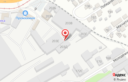 Антей в Железнодорожном районе на карте