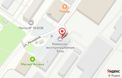 Банкомат Уралсиб на улице Речников на карте